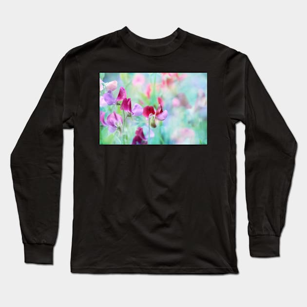 Sweet Pea Long Sleeve T-Shirt by SharonJ